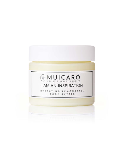 Body Butter Travel Edition mit Sheabutter und Lemongrass spendet langanhaltend Feuchtigkeit