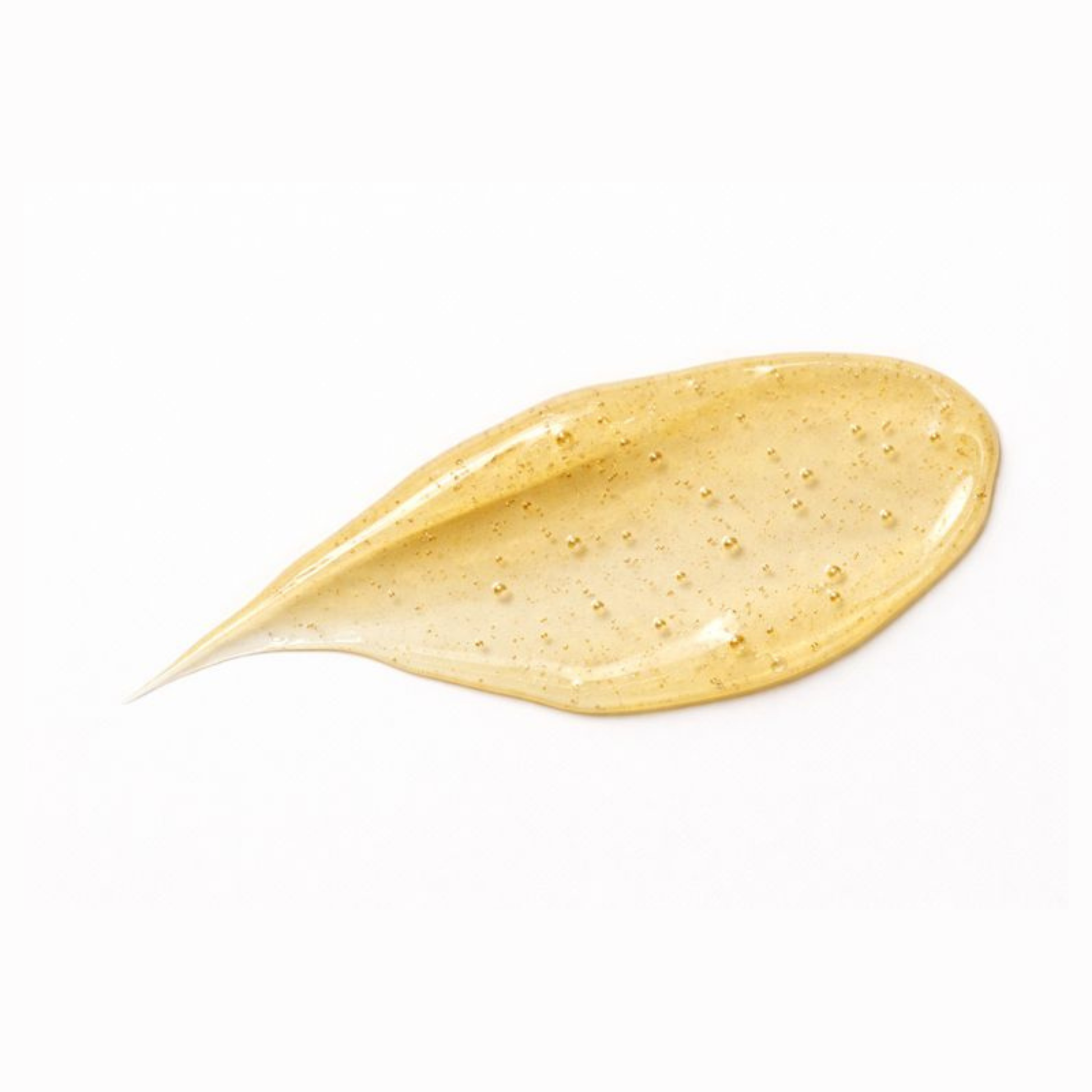 gelartige textur des muicaró hand & body wash auf weißem hintergrund